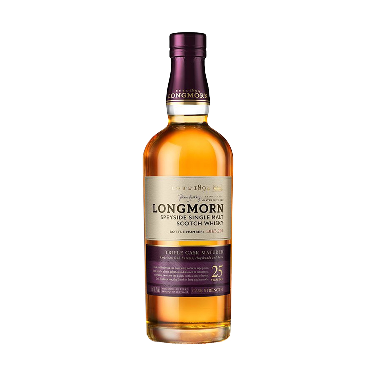 Longmorn SINGLE MALT 25 Years Old Secret Speyside Edition 700 ml