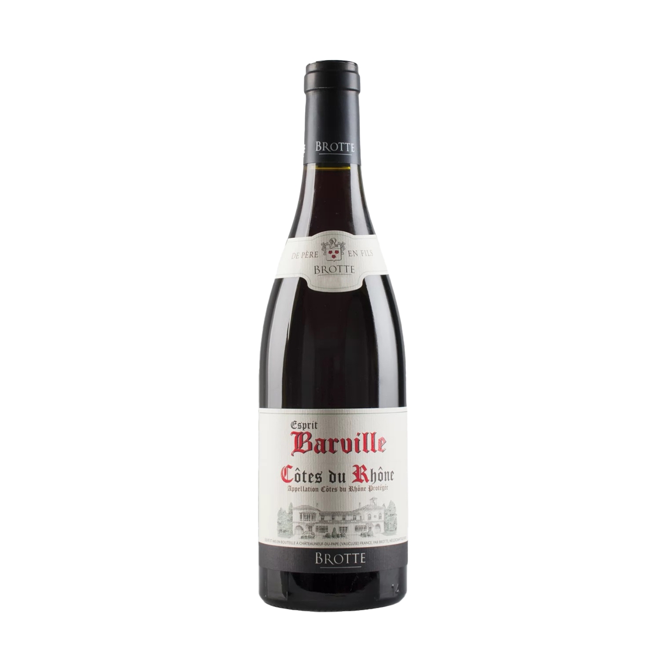 Maison Brotte SEC Esprit Barville Red Cotes Du Rhone 750 ml