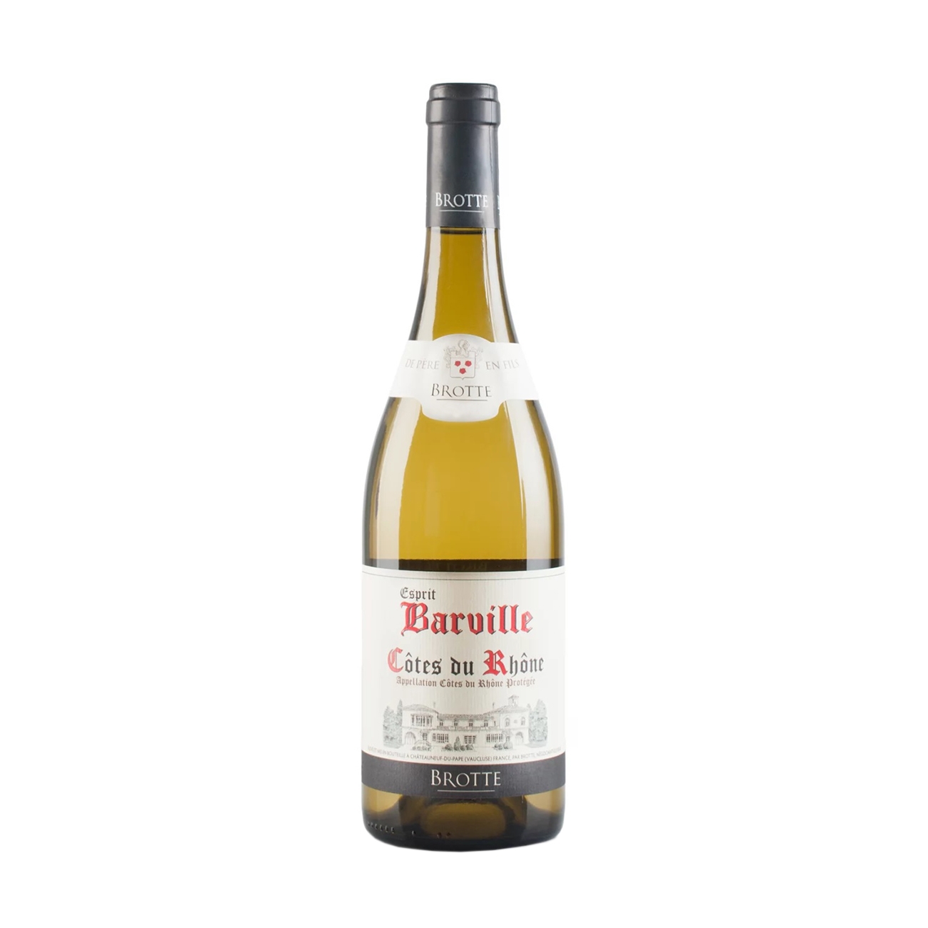 Maison Brotte SEC Esprit Barville White Cotes Du Rhone 750 ml