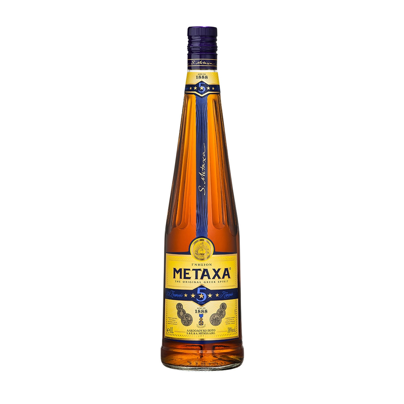 Metaxa  GREEK BRANDY 5 Stars 1000 ml