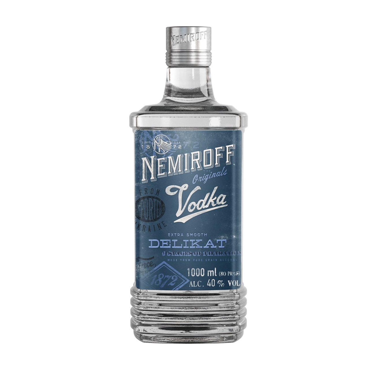 Nemiroff NON FLAVOURED Delikat 1000 ml