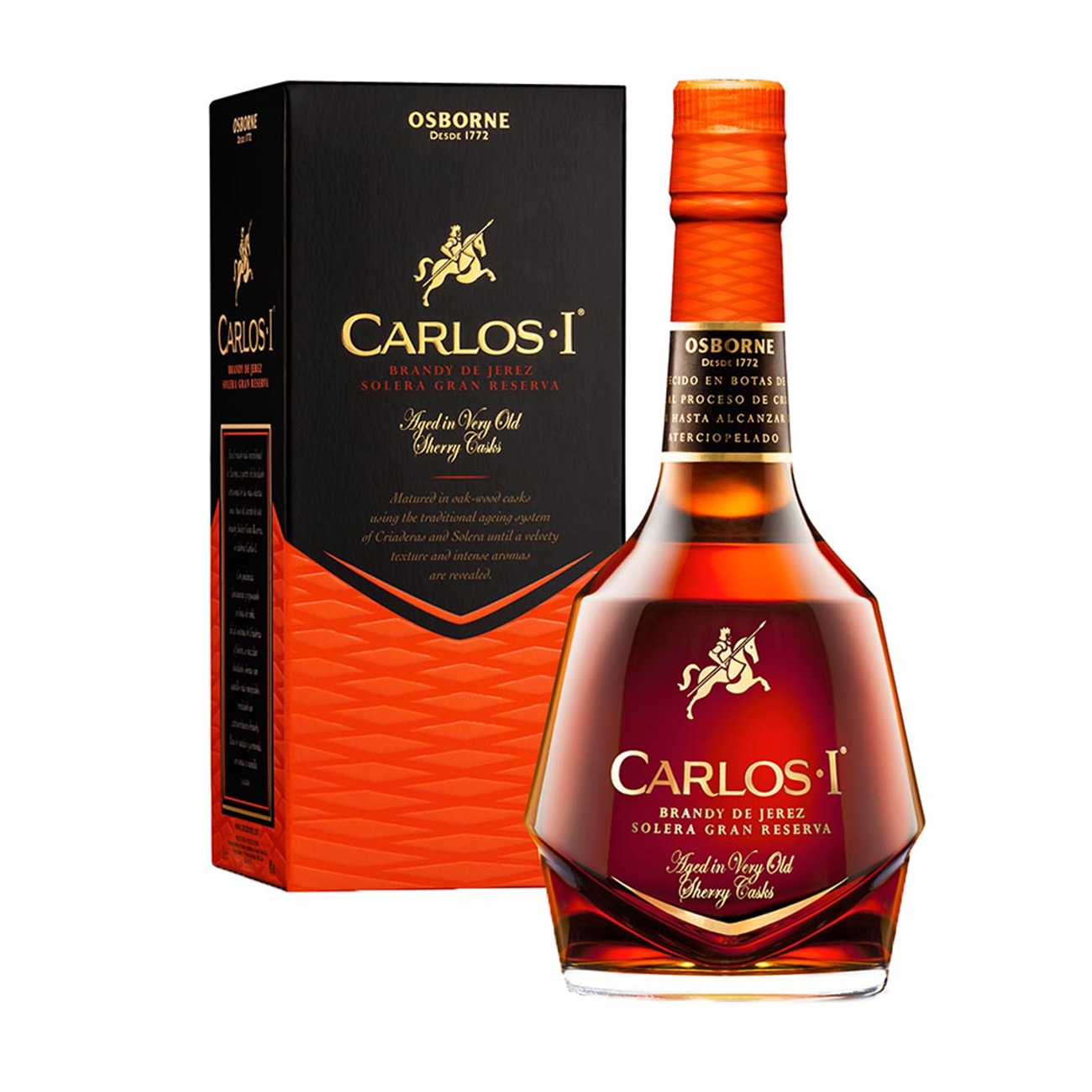 Osborne SPANISH BRANDY Carlos I 1000 ml