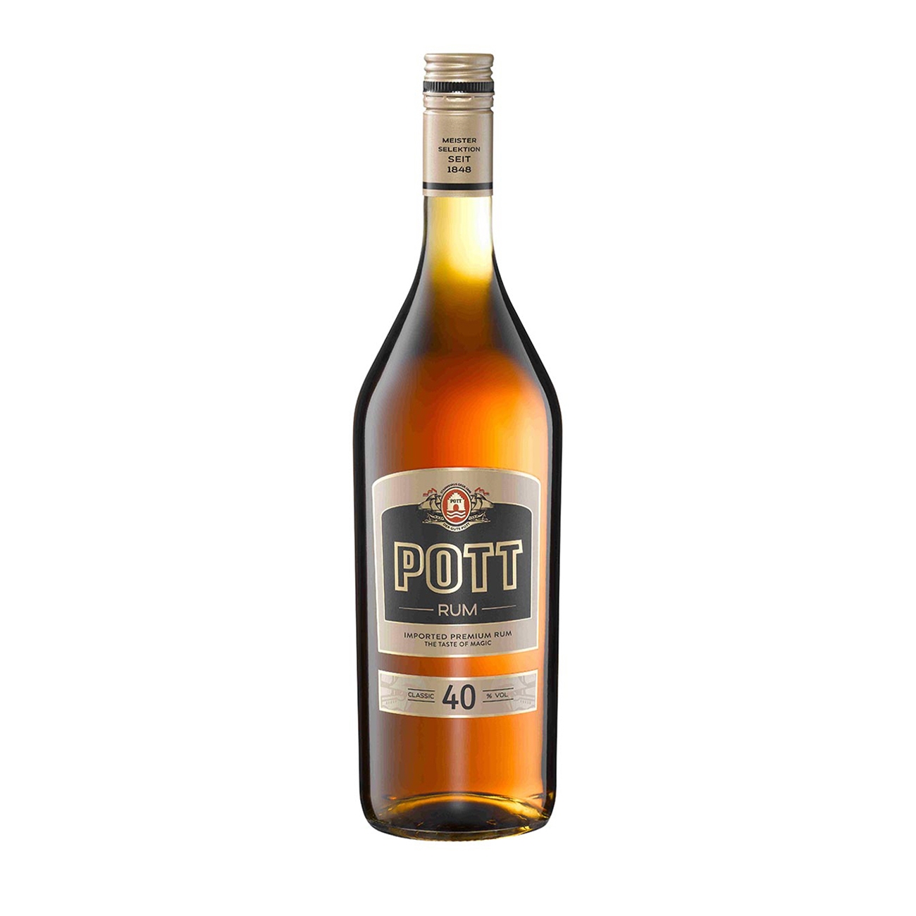 Pott DARK RUM The Classic 1000 ml