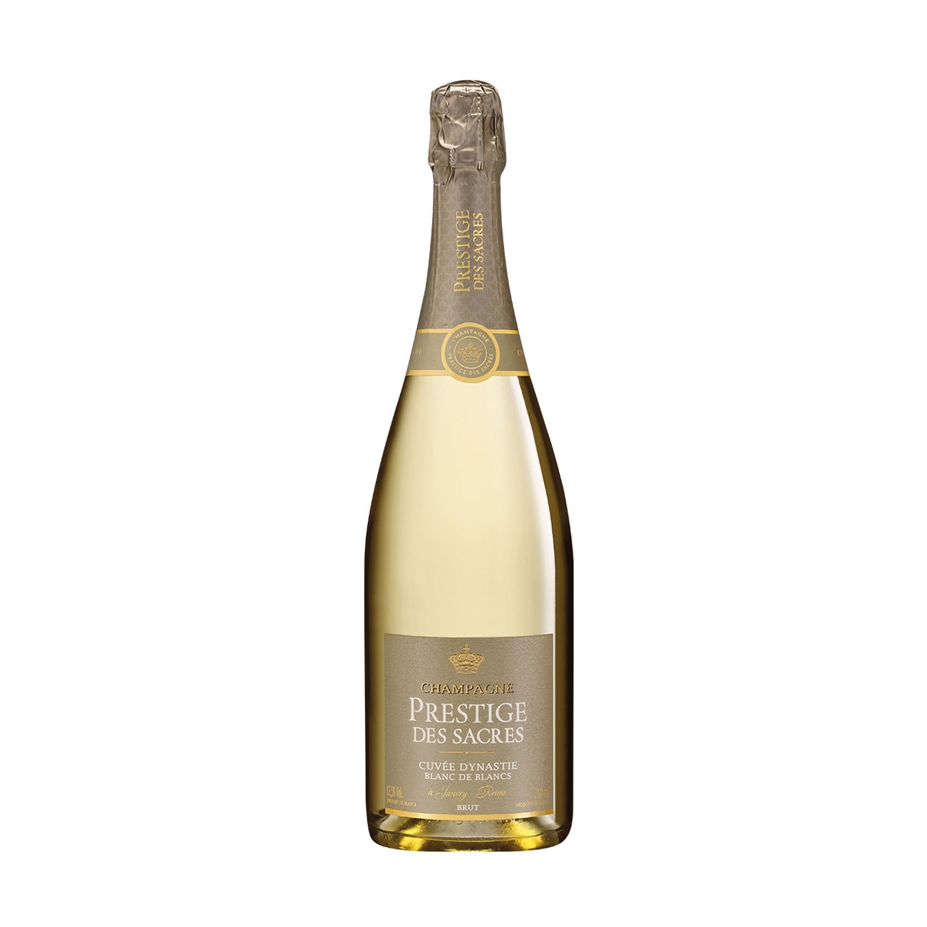 Prestige Des Sacres BRUT Cuvée Dynastie Blanc de Blancs  Champagne  750 ml