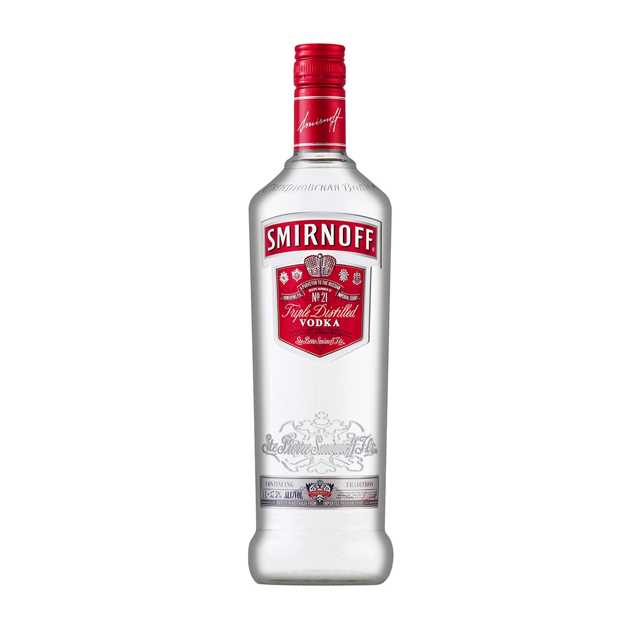 Smirnoff  NON FLAVOURED Red 1000 ml