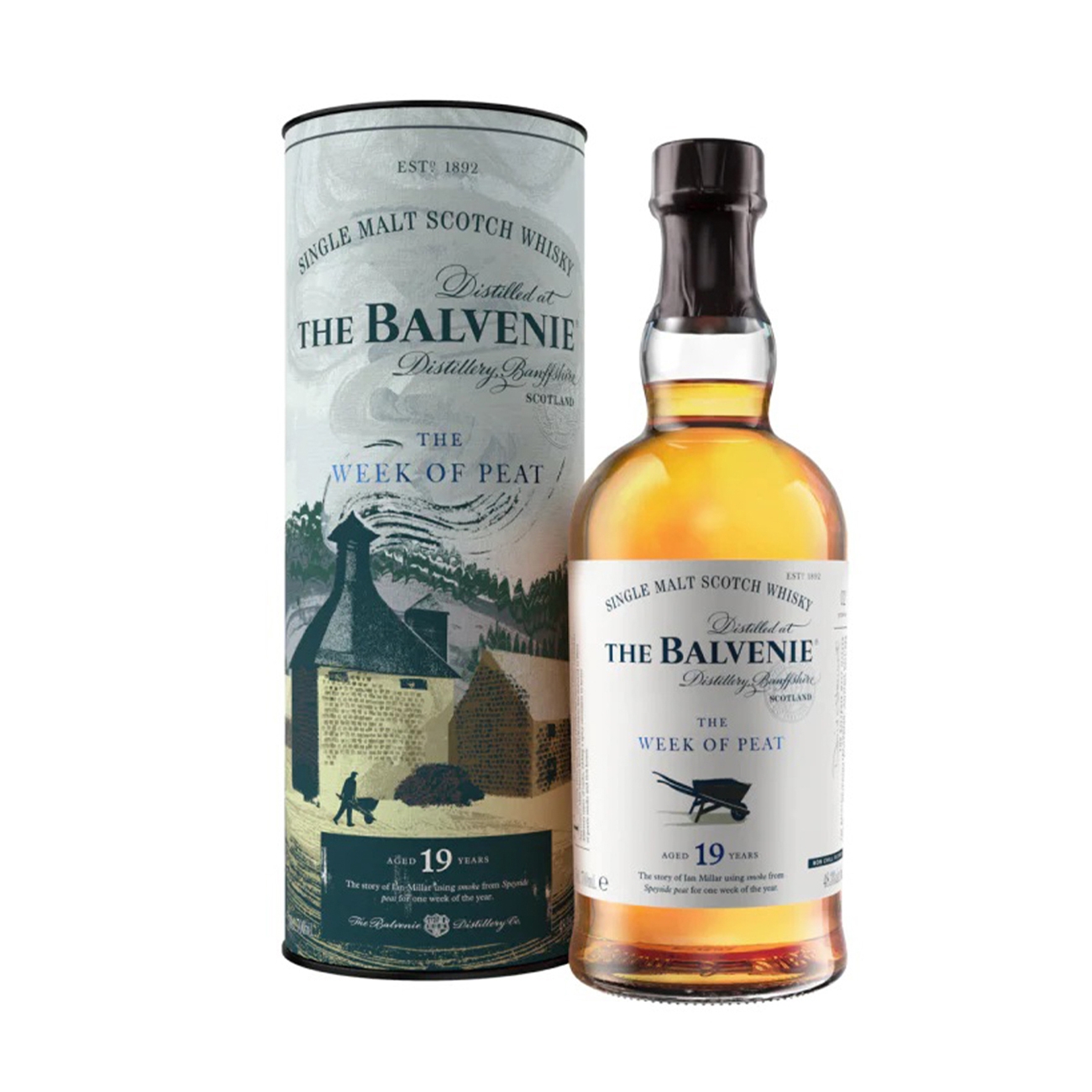 The Balvenie SINGLE MALT The Week Of Peat 19 Year Old 700 ml