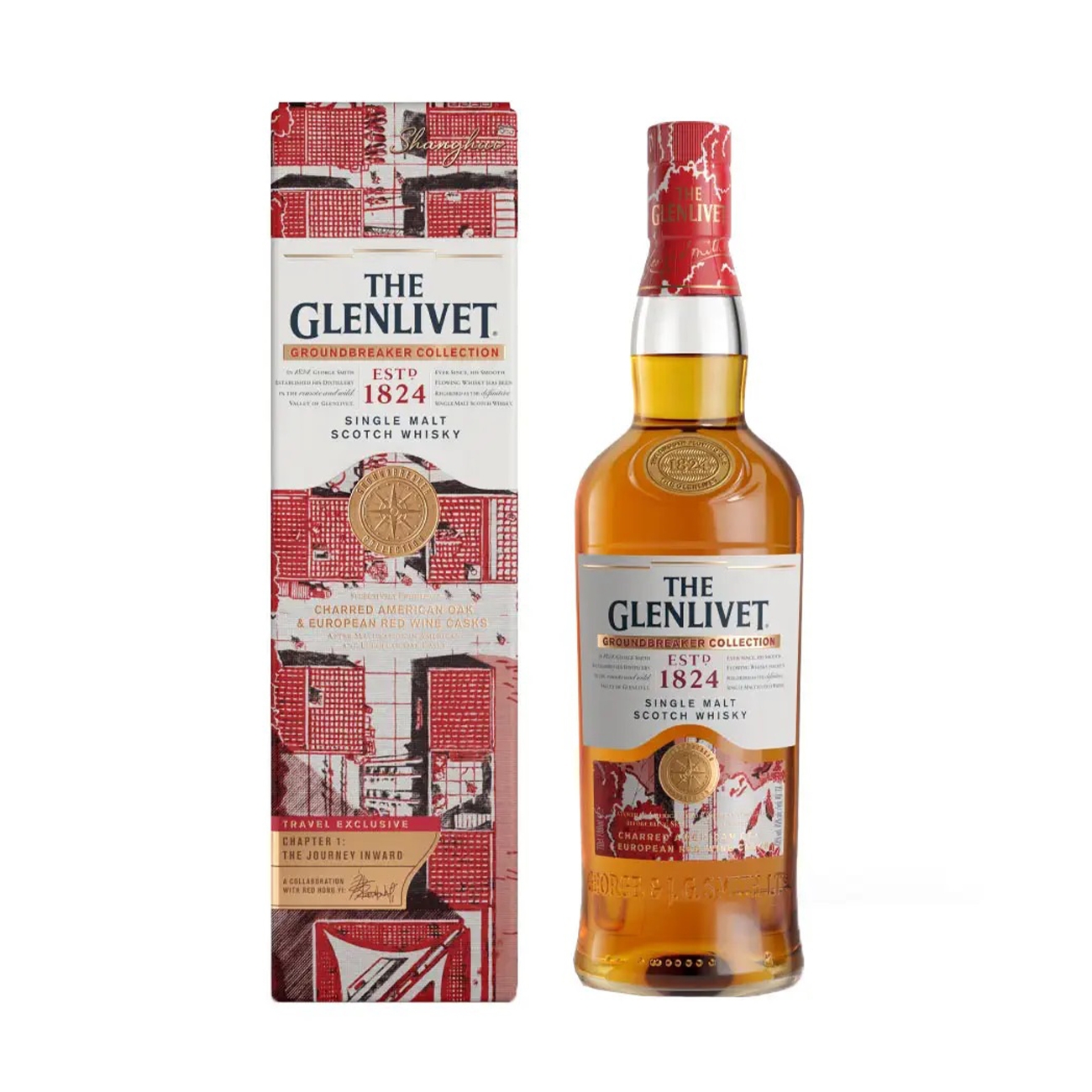 The Glenlivet SINGLE MALT Groundbreaker Collection Chapter 1  700 ml