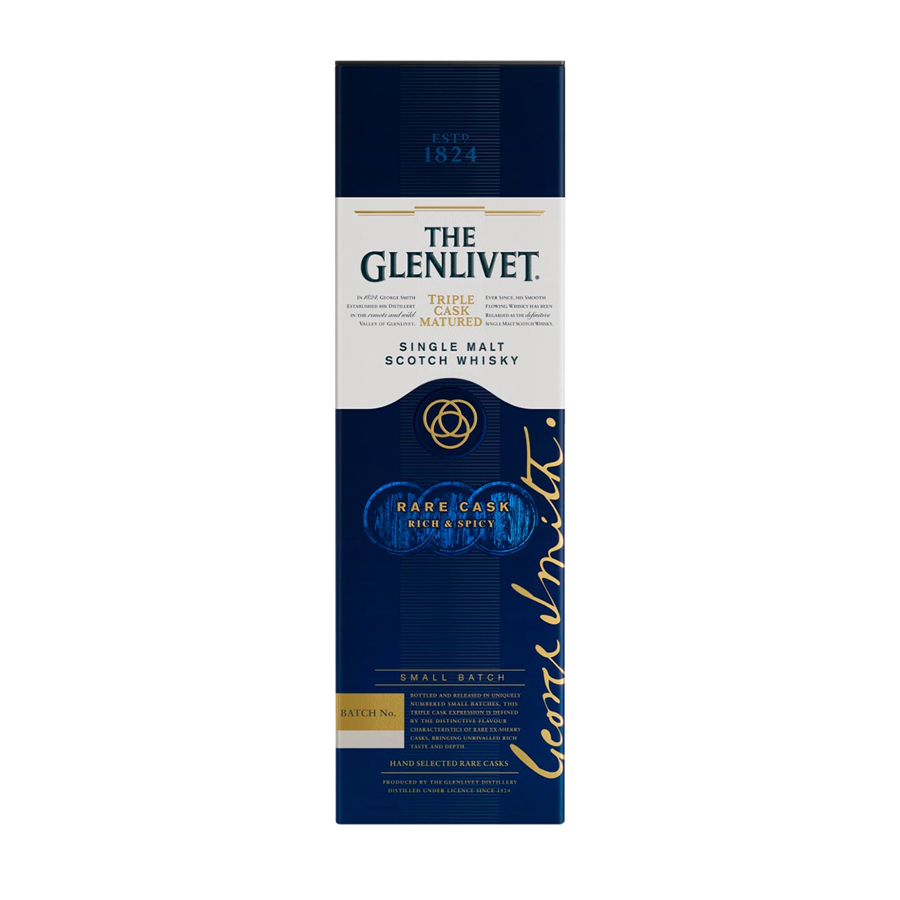 The Glenlivet SINGLE MALT Triple Cask Matured Rare Cask 1000 ml