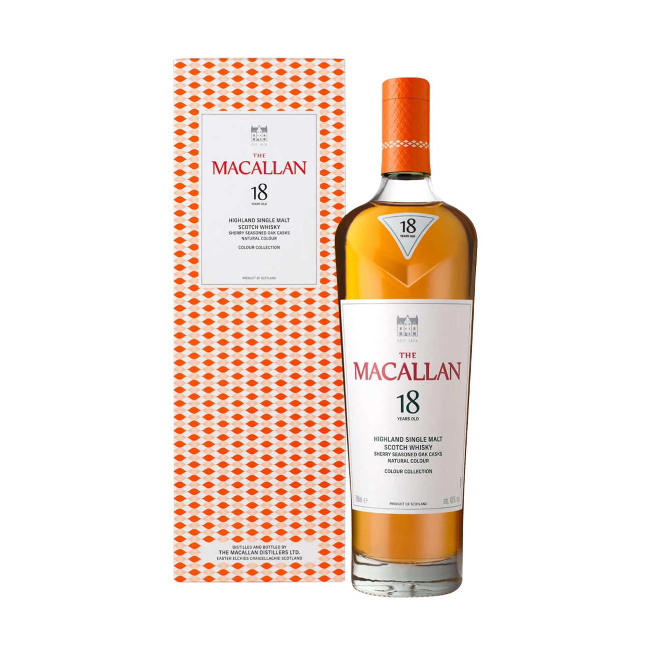 The Macallan SINGLE MALT Colour Collection 18 Years Old 700 ml