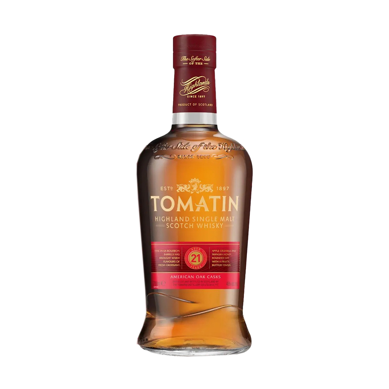 Tomatin SINGLE MALT 21 Years Old 700 ml