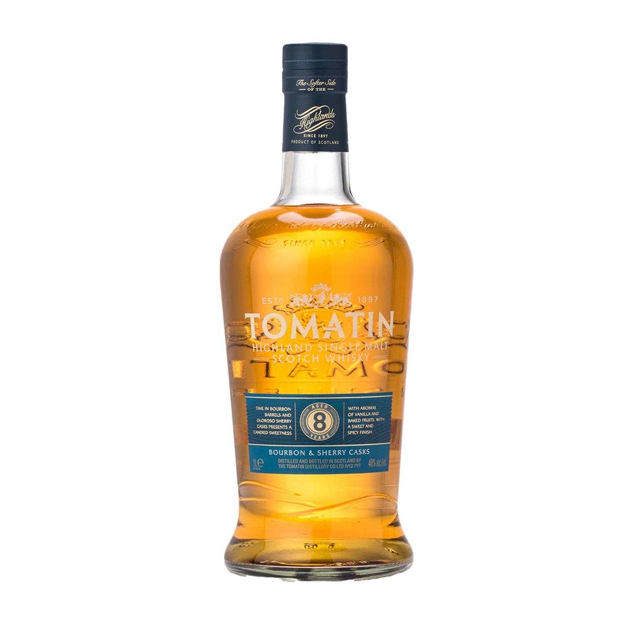 Tomatin SINGLE MALT 8 Years Old 1000 ml