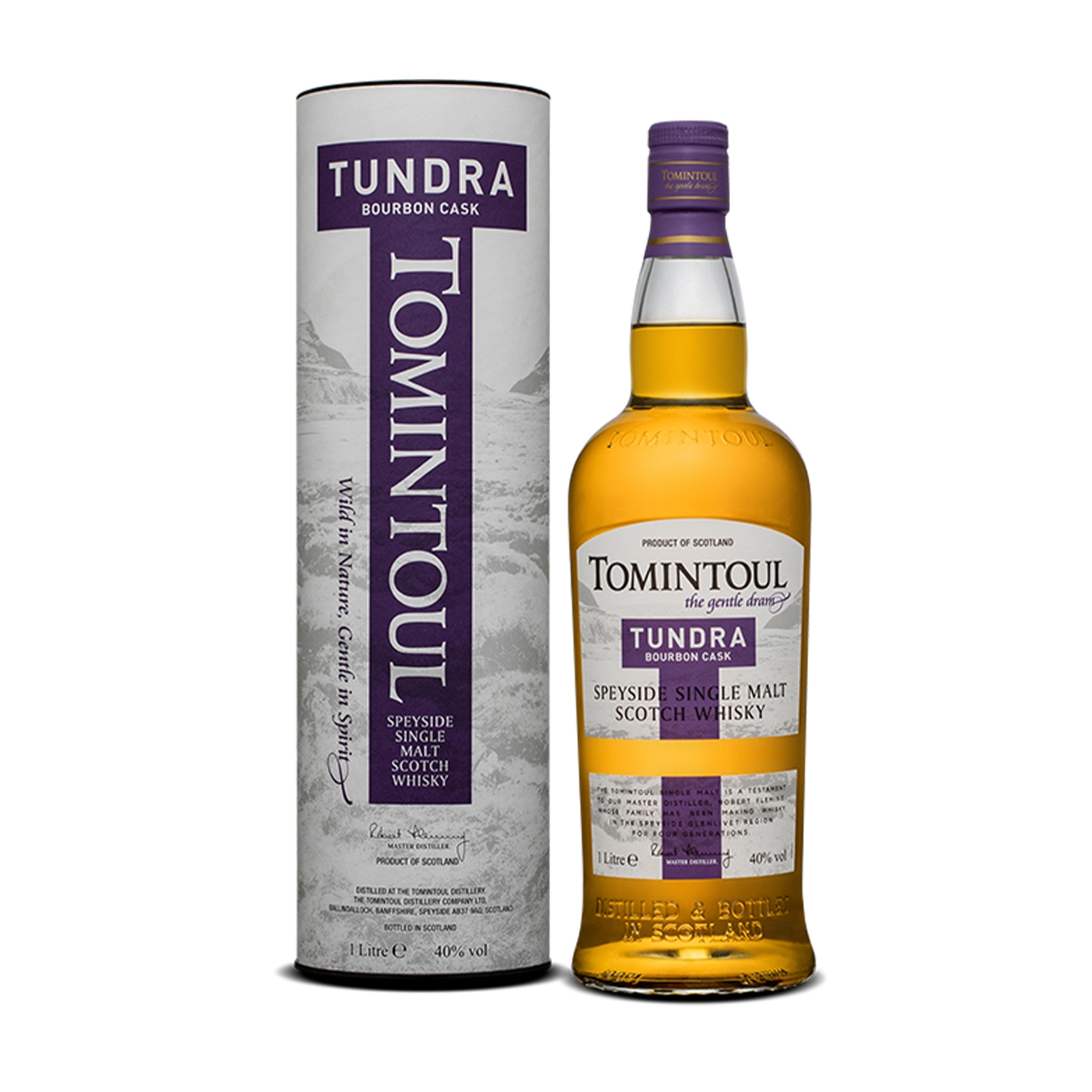 Tomintoul SINGLE MALT Tundra Bourbon Cask 1000 ml