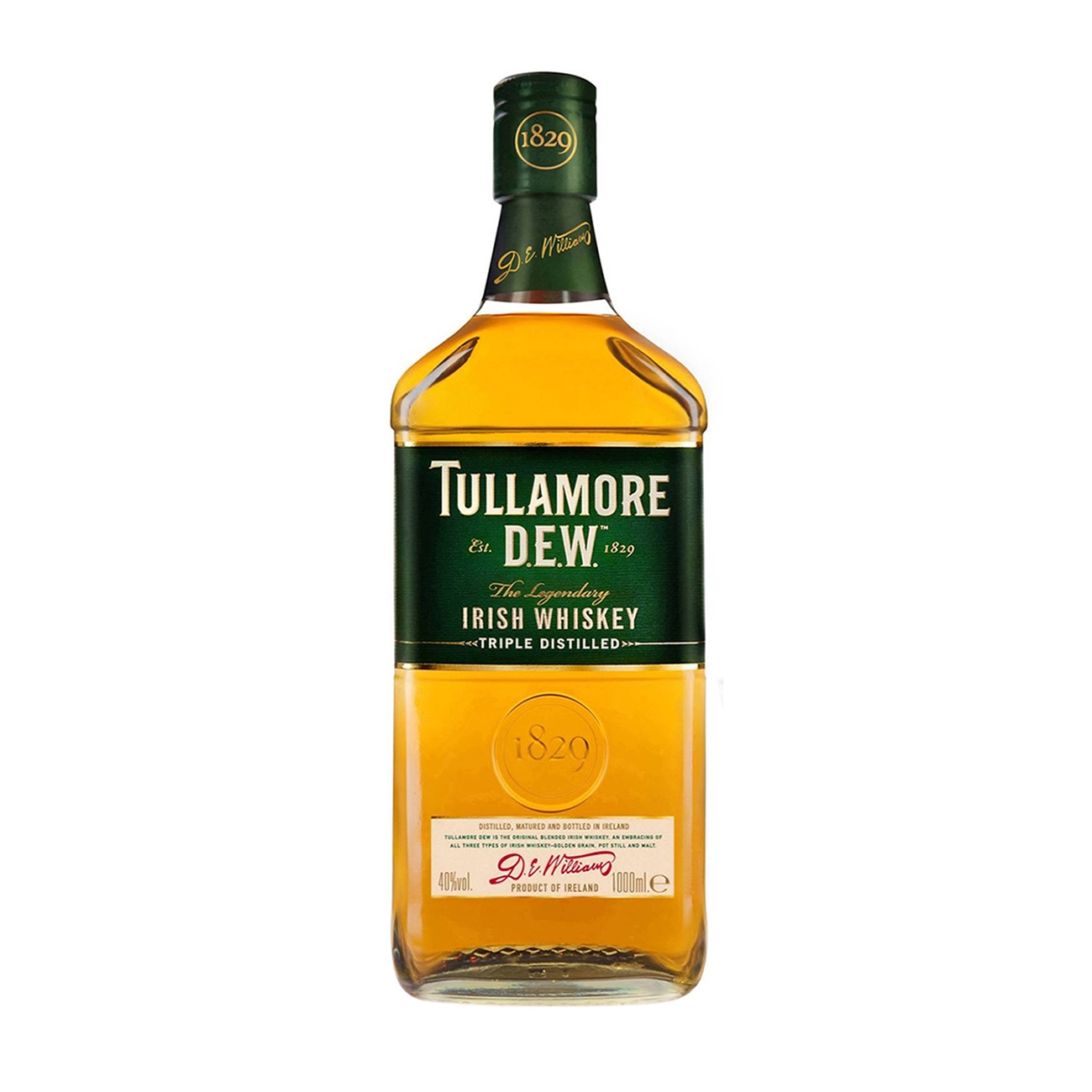 Tullamore Dew  IRISH BLEND Triple Distilled  1000 ml