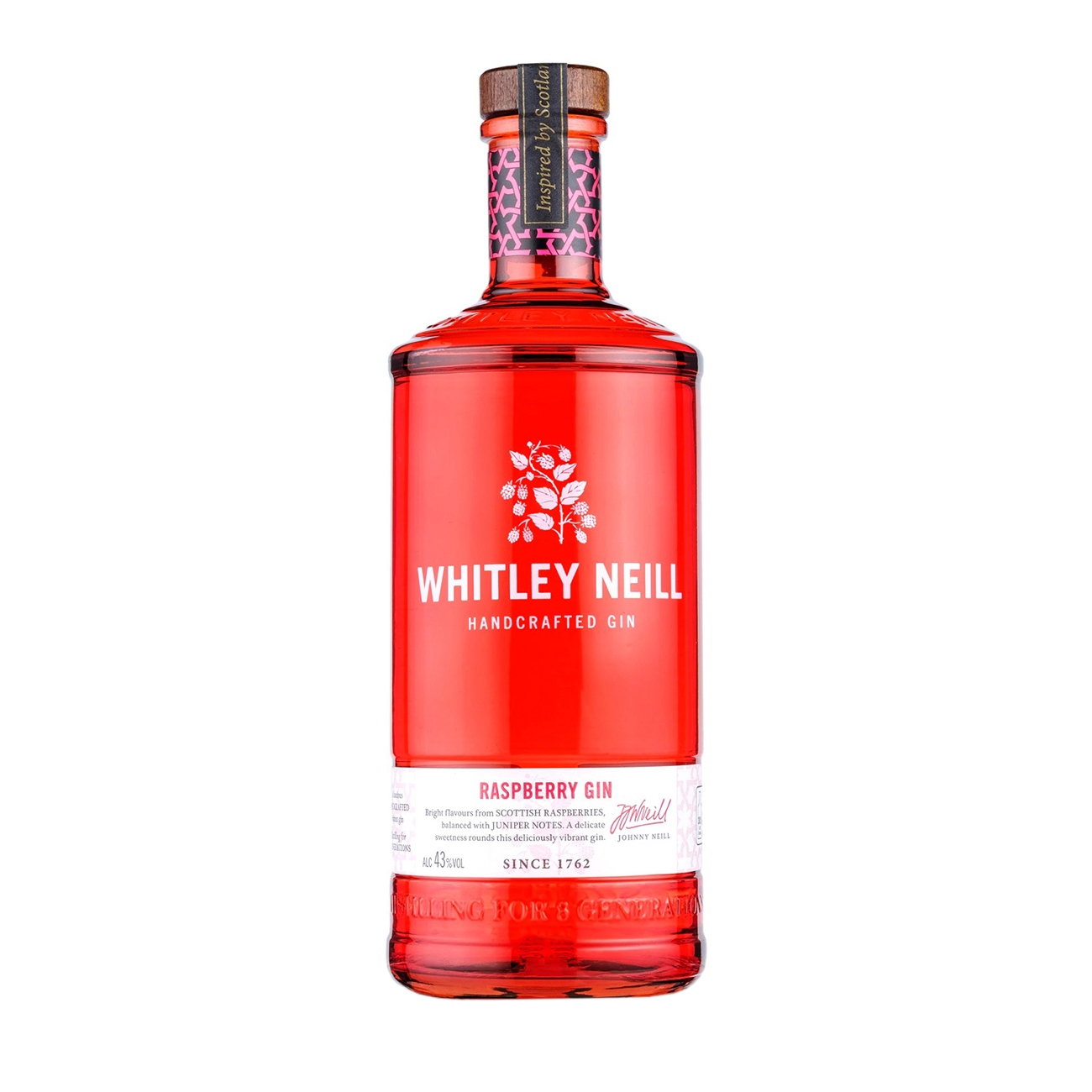 Whitley Neill  FLAVOURED GIN Raspberry 1000 ml