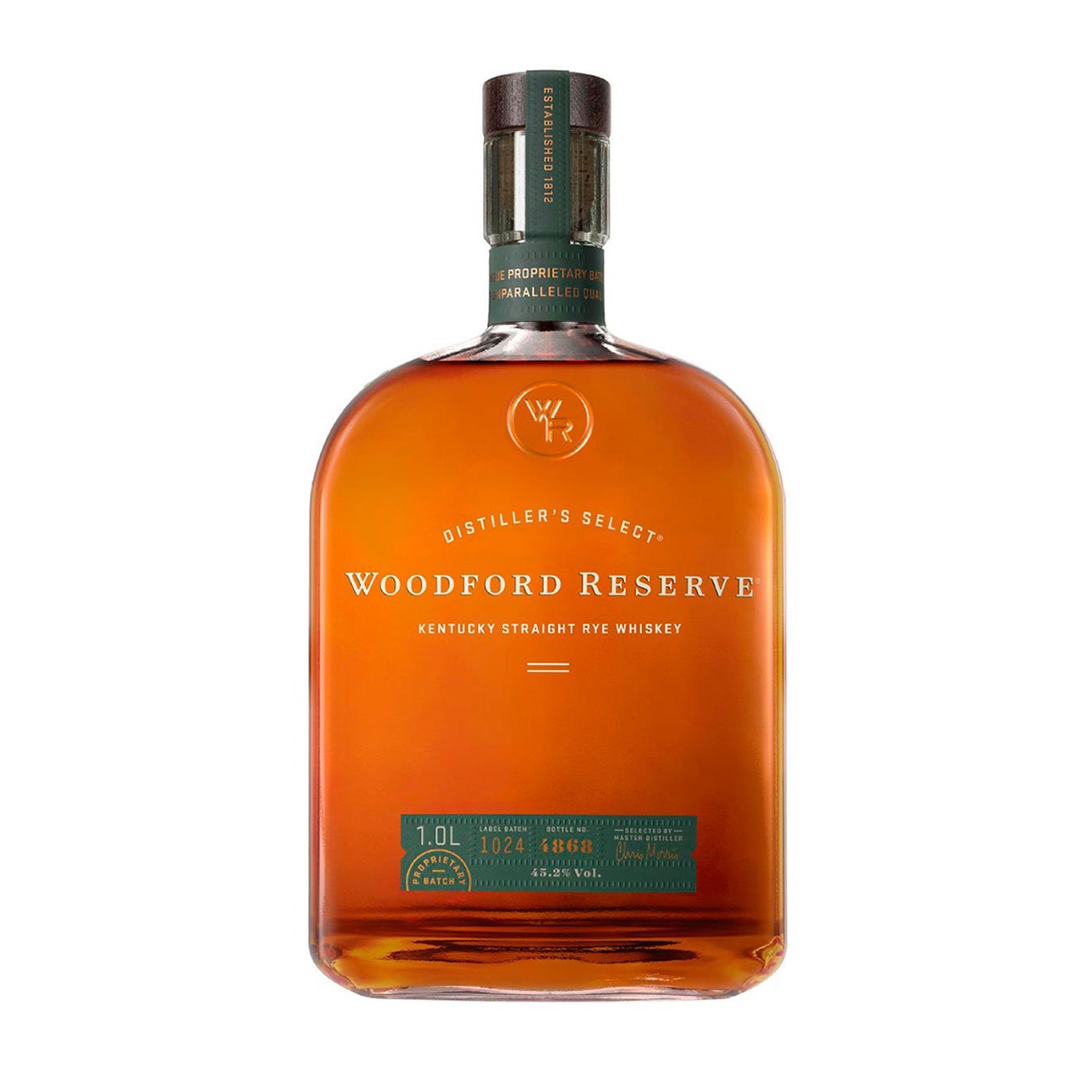 Woodford Reserve BOURBON  Kentucky Straight Rye 1000 ml