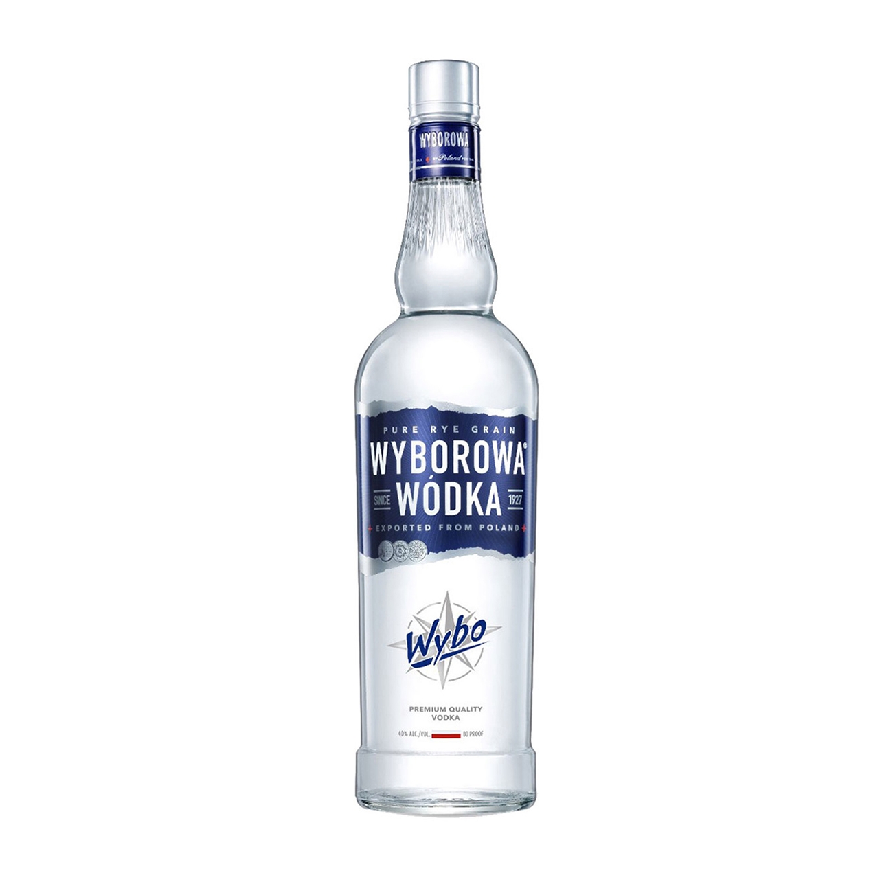 Wyborowa NON FLAVOURED Wodka 1000 ml